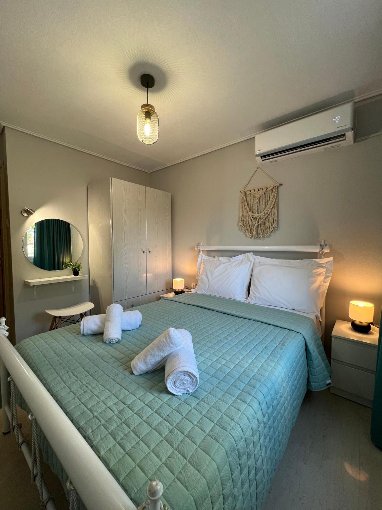 Aiolos Seaside Apartment Marathos  外观 照片