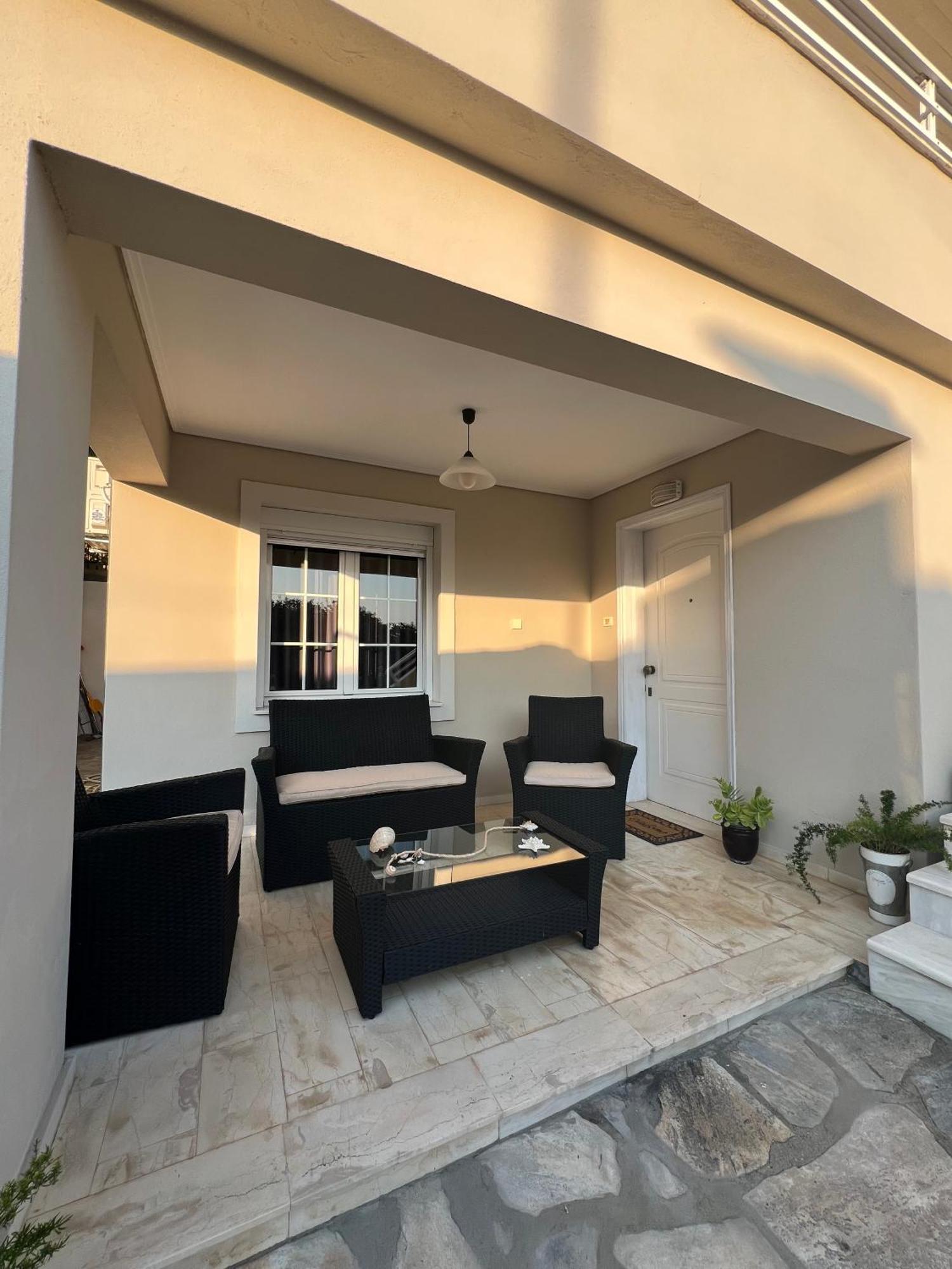 Aiolos Seaside Apartment Marathos  外观 照片