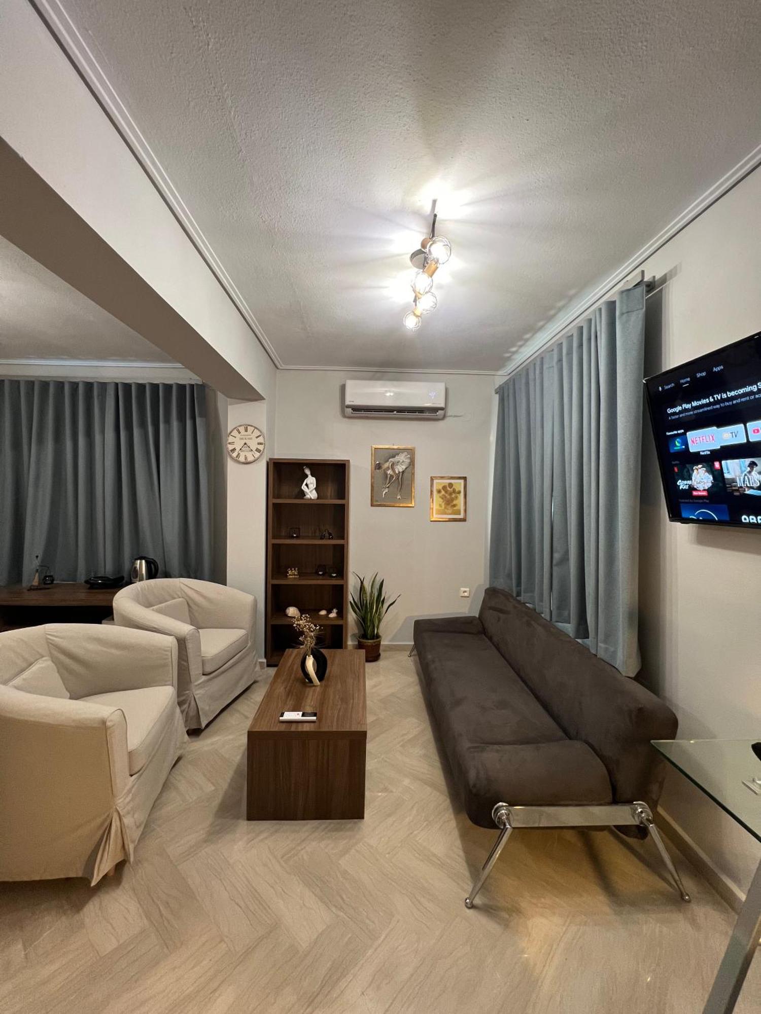 Aiolos Seaside Apartment Marathos  外观 照片
